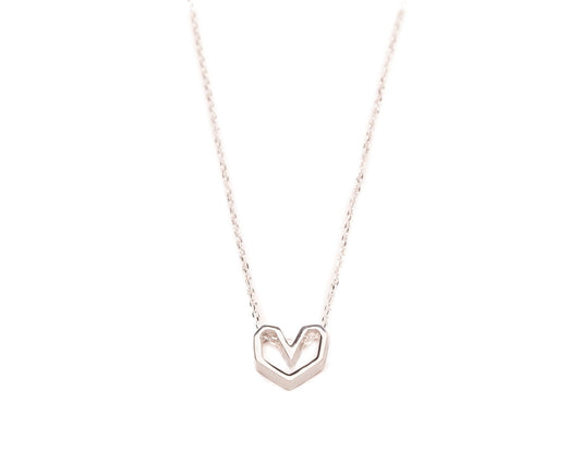 Halo Heart Necklace Night Arrow